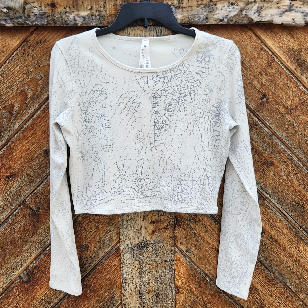 Lululemon Athletica Wunder Train LS Cropped Shirt - Picture 2 of 7